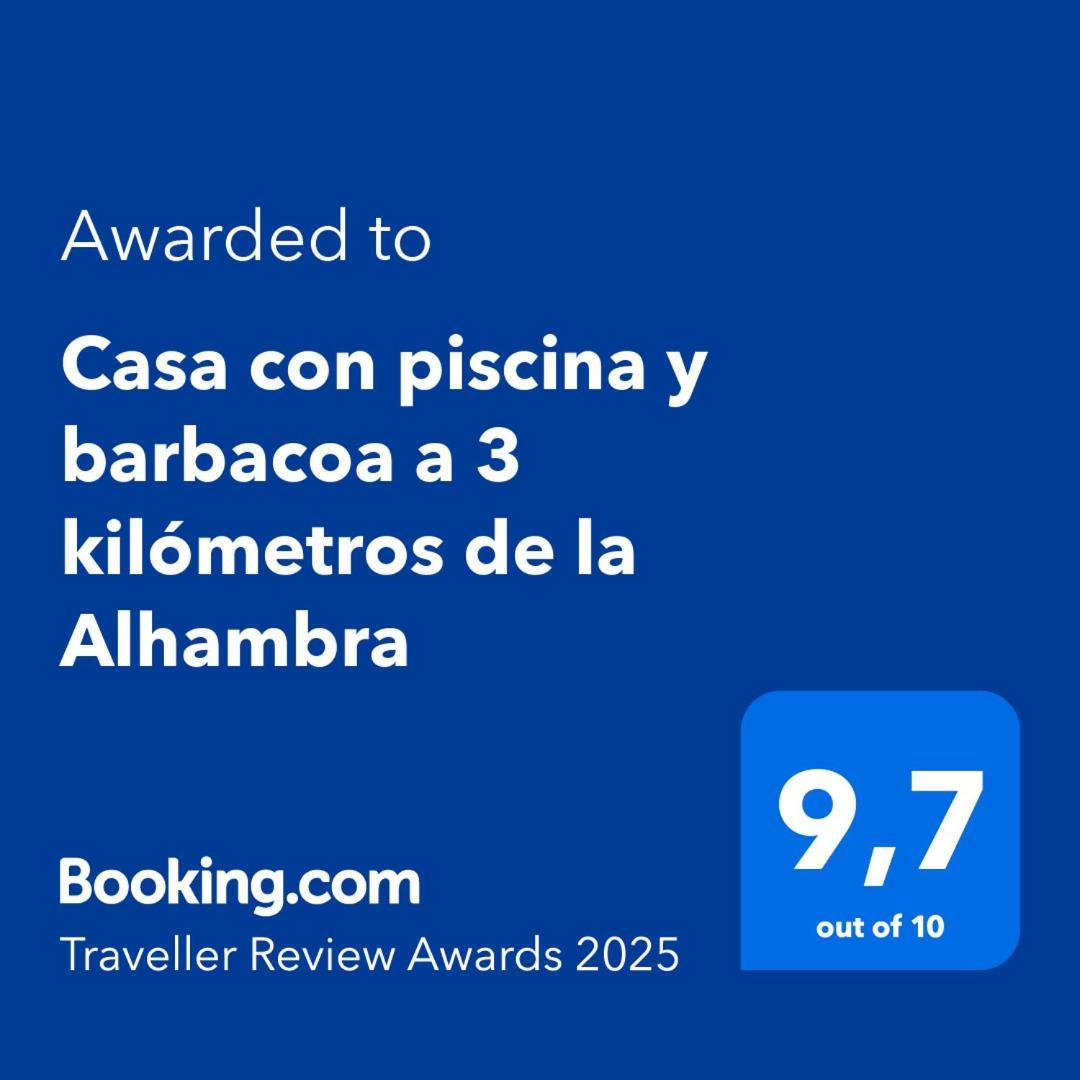 Huétor Vega Casa Con Piscina Y Barbacoa A 3 Kilometros De La Alhambraヴィラ エクステリア 写真